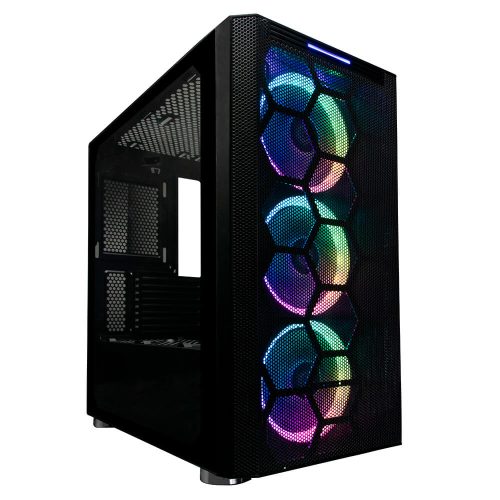 Gabinete Balam Rush Sgx3500 Nemesis, ARGB, USB 3.0, Gamer, MICRO ATX, MINI ITX, BR-931298