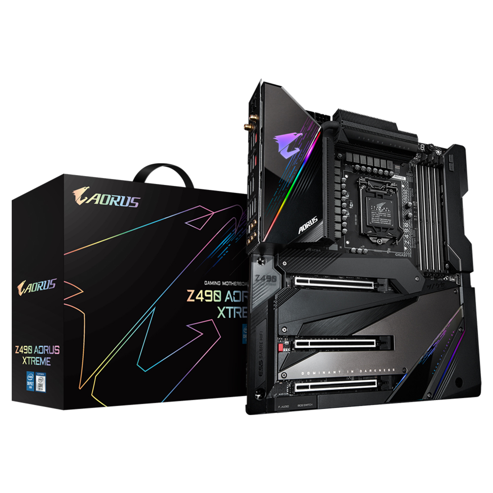 Tarjeta Madre Gigabyte Z490 Aorus Xtreme Socket LGA1200 Intel Z490 ATX, DDR4, Intel Core 10th Generación /