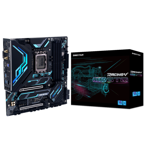 Tarjeta Madre Biostar B660GTQ, Socket LGA1700 Intel B660 Micro ATX, DDR4, Intel Core 12th Generación