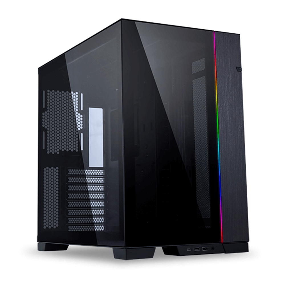 Gabinete Lian Li O11 Dynamic EVO, Midi-Tower, ATX/Micro-ATX/ITX, USB 3.0, Cristal Templado, Sin Fuente, Negro, O11DEX