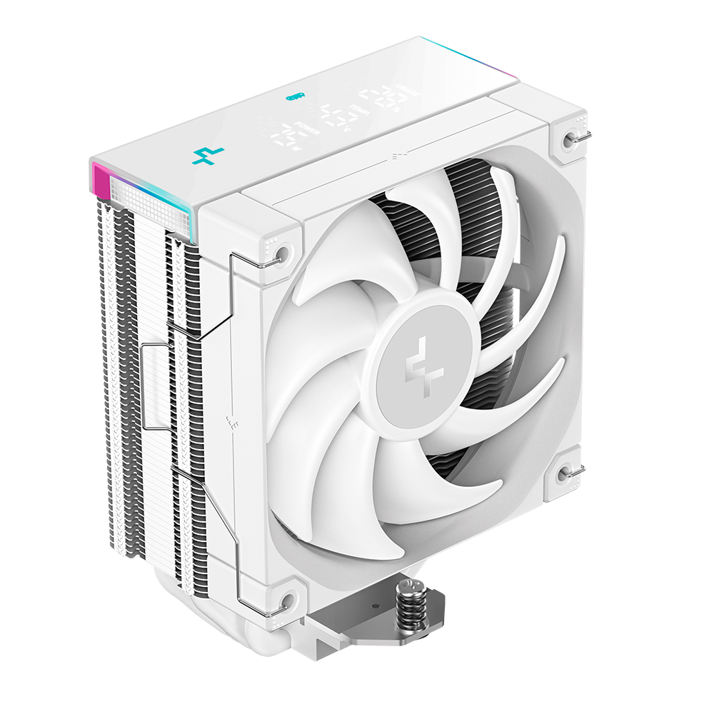 Disipador DeepCool AK400 DIGITAL PRO, 120mm, 500~1750RPM, Blanco, R-AK400-WHAPMN-G