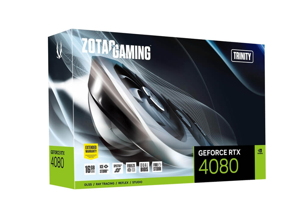 Tarjeta de Video NVIDIA GeForce RTX 4080 16GB, Zotac Gaming Trinity Geforce RTX 4080, 16GB, GDDR6X, PCI Express 4.0, ZT-D40810D-10P - Image 8