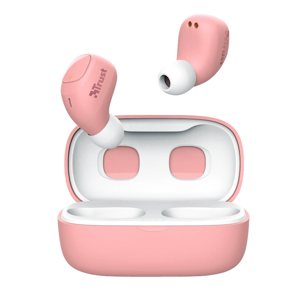 Audifonos Wireless Trust Nika Compact, Pink, 23905 - Image 7