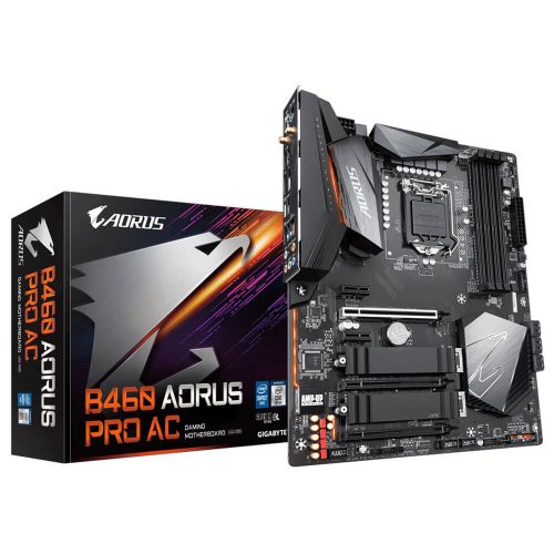 Tarjeta Madre Gigabyte B460 AORUS PRO AC, LGA1200, Intel 10ma y 11va Gen., ATX