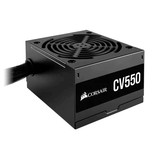 Fuente de poder Corsair CV550, 80 Plus Bronze, 550W - CP-9020210-NA/RF, Recertificada (3 Meses de garantía)