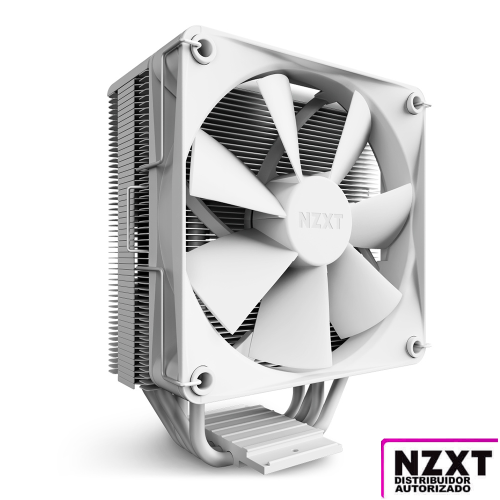 Disipador para CPU NZXT T120, 120mm, 500-1800RPM, Blanco, RC-TN120-W1