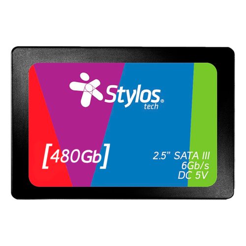 SSD Stylos STMSSD3B, 480GB, SATA III, 2.5", 7mm, STMSSD3B /MAX. 1 X CLIENTE