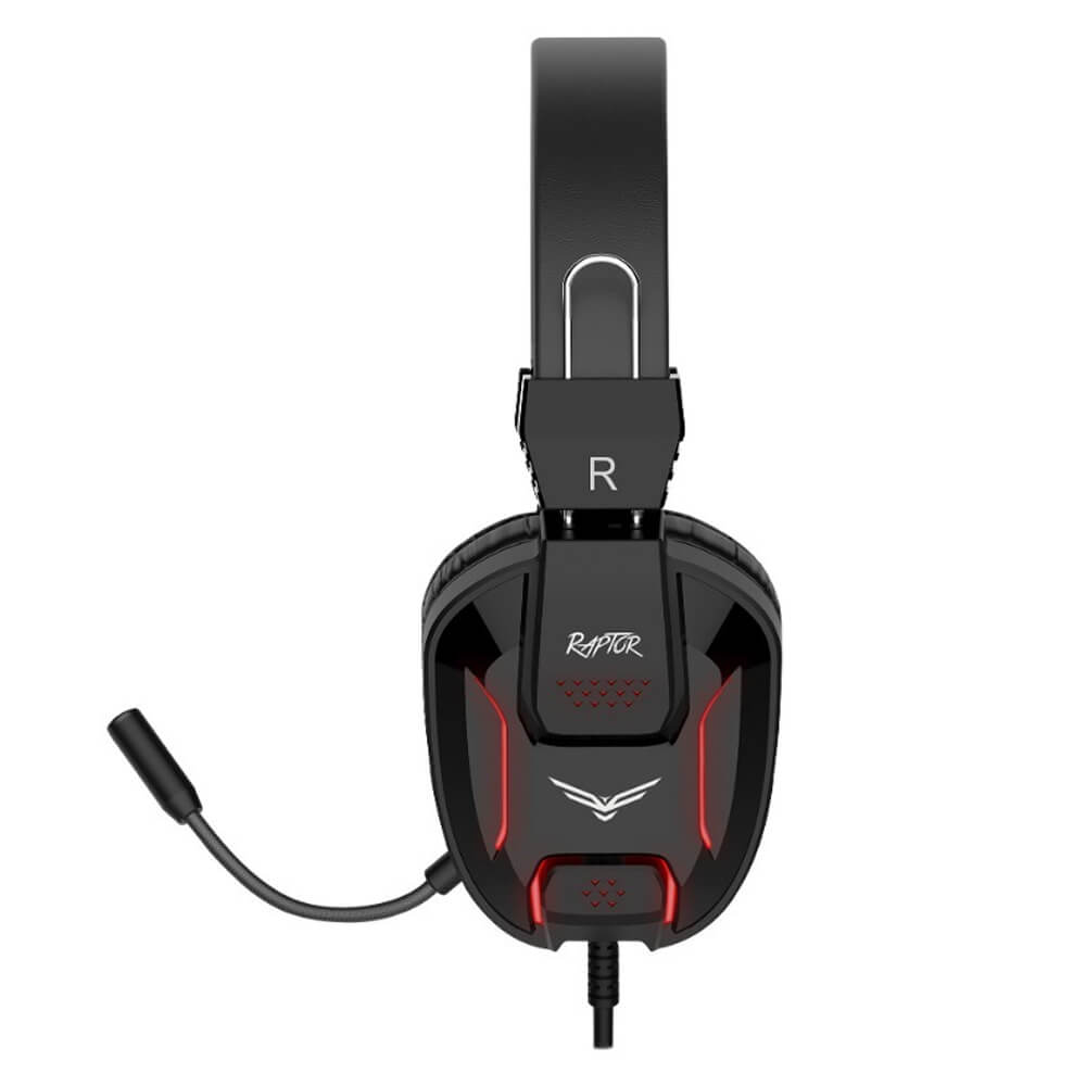 Diadema Gamer Naceb NA-0312 Raptor, Microfono, Jack 3.5mm x2 + USB - Image 3