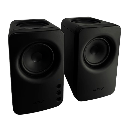 Acteck Bocina para Computadora Dynamic Exact Mini BS475, Bluetooth, Alámbrico/Inalámbrico, 2.0, 10W RMS, Negro, 2 Piezas, AC-936361