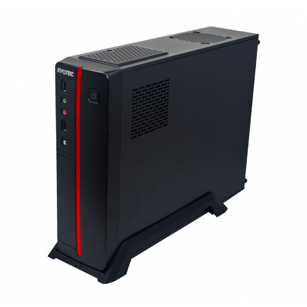 Gabinete Evotec EV-1011, Micro-Tower, Micro-ATX, USB 2.0, Con Fuente de 600W, Sin Ventiladores Instalados, Negro, EV-1011 - Image 2