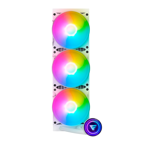 Enfriamiento Liquido Game Factor LQG700 Blanco, 360mm, LGA1700, AM5, LQG700-WH