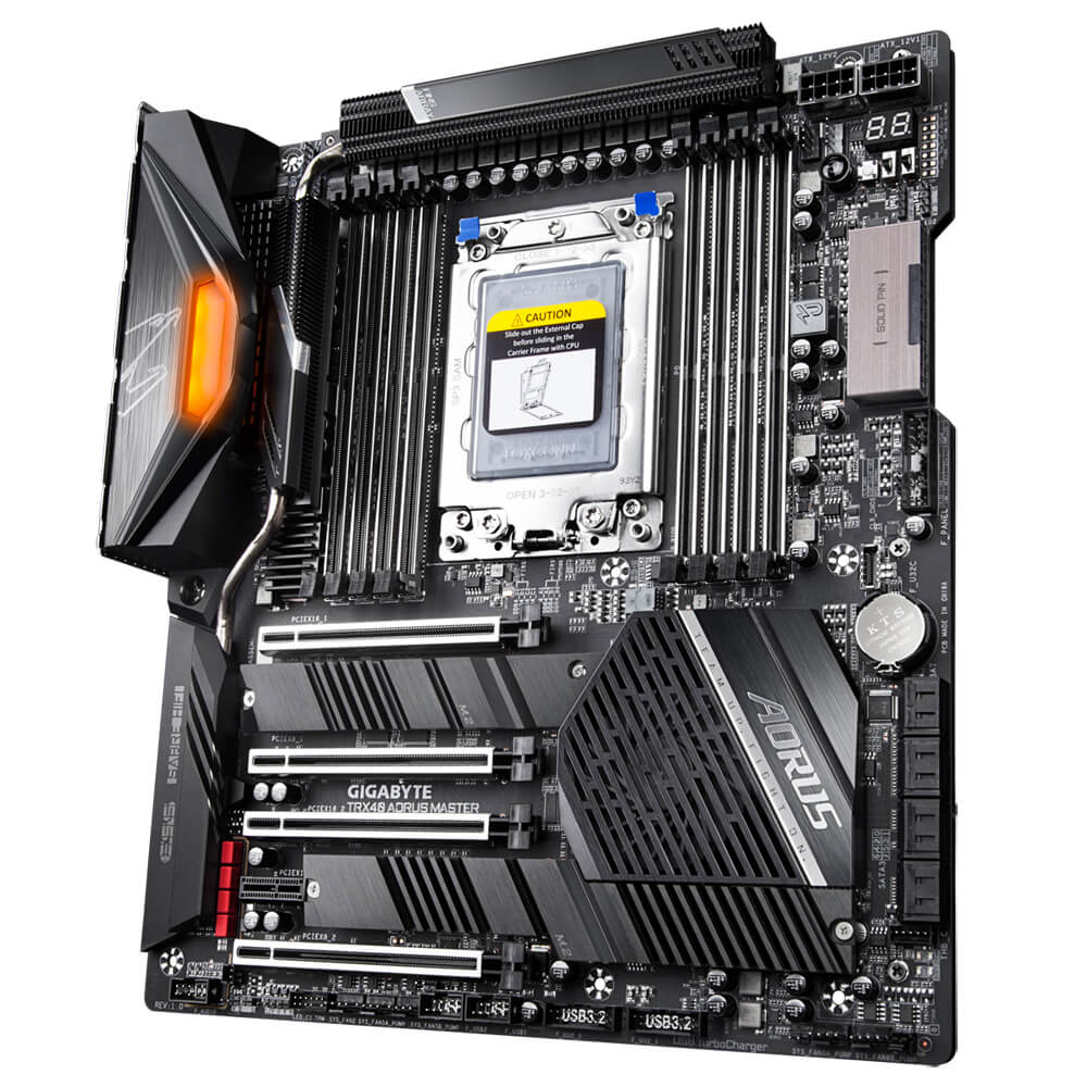Tarjeta Madre Gigabyte TRX40 Aorus Master Socket sTRX4 AMD TR40 E-ATX, DDR4 - Image 4