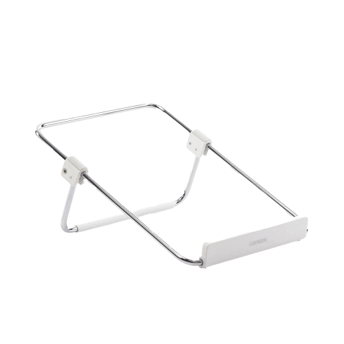 UGREEN 80348 Soporte para Laptop, Plegable, Ajustable de 87 a 131 mm, Amplia compatibilidad 11»-16», Capacidad de carga 20 KG, Antideslizante, Ultra Ligero, Metal, ABS, Silicona, Color Plata
