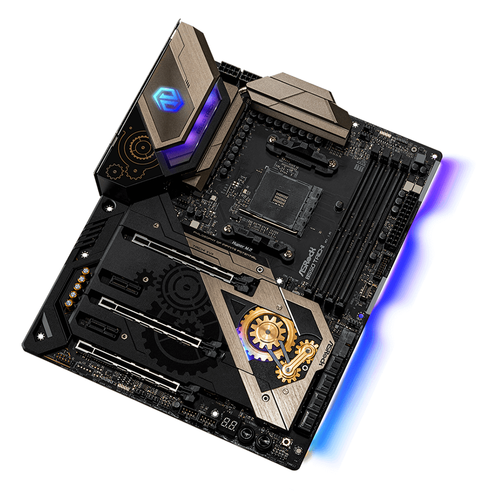 Tarjeta Madre ASRock B550 Taichi, Socket AMD AM4 Ryzen 3000, 3000 G-Series, 4000 G-Series, 5000, AMD 3-Way CrossFireX, DDR4 Up to 4733+(OC), B550 TAICHI - Image 3