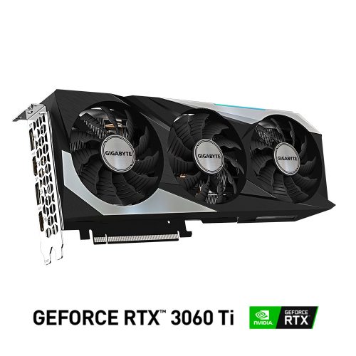 Tarjeta de Video Nvidia GeForce RTX 3060 TI, Gigabyte Gaming OC PRO LHR, GV-N306TGAMING-OC-PRO-8GD, 3 AÑOS DE GARANTIA NACIONAL