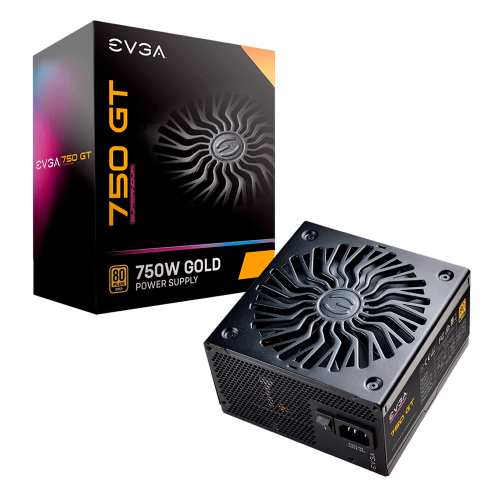 Fuente de Poder EVGA SuperNova 750 GT, 80+ Gold, 24-pin ATX, 750W, 220-GT-0750-Y1