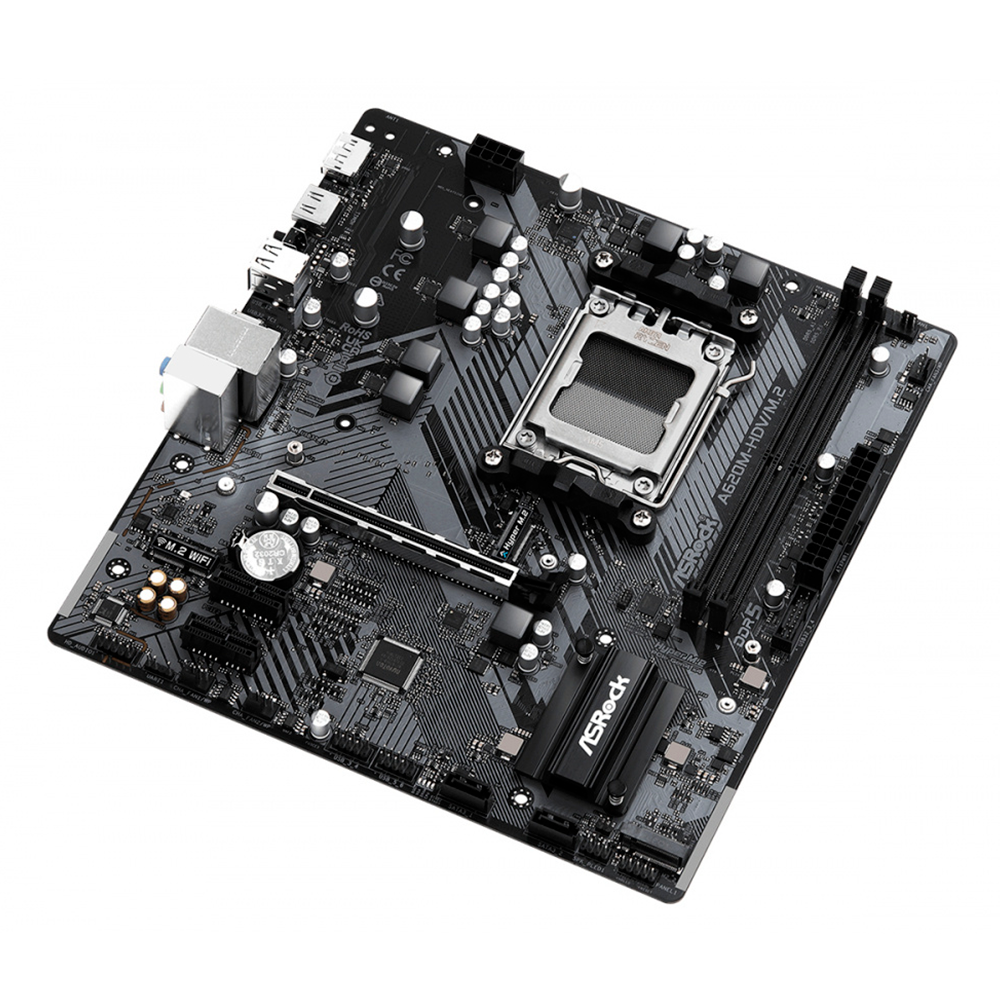 Tarjeta Madre ASRock Micro-ATX A620M-HDV/M.2, Socket AM5, AMD A620, HDMI, Up To 96GB DDR5, ASROCK A620M-HDV/M.2 - Image 2