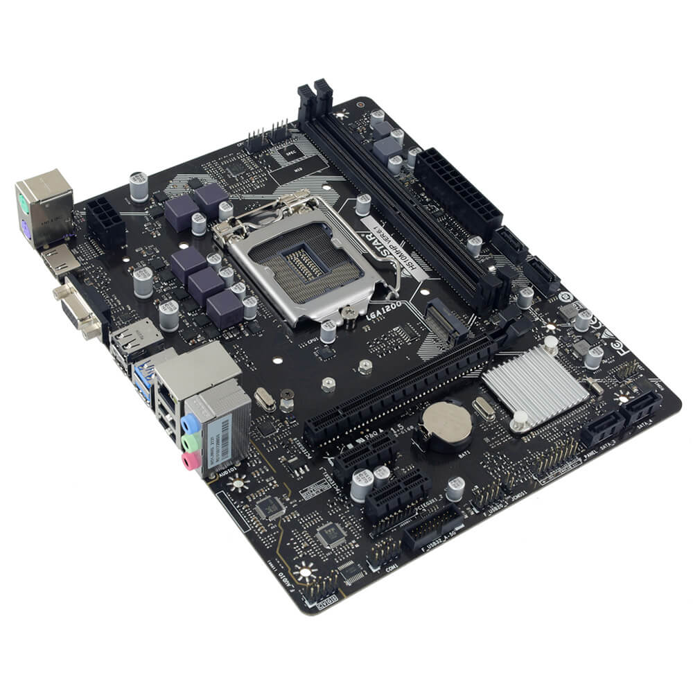 Tarjeta Madre Biostar H510MHP, Chipset Intel H510, Soporta: Intel 10ma y 11va Generación de Socket 1200, DDR4 3200/2666/2133 MHz, 64GB Max, USB 3.0 y SATA 3.0, Micro-ATX, 2xPCIE3.0X1, 1xPCIE4.0X16./ - Image 3