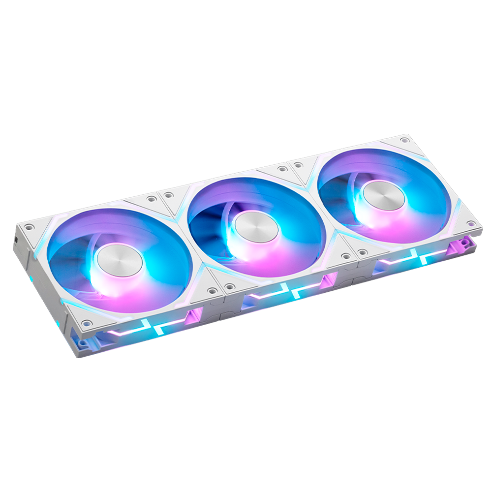 Kit 3 Ventiladores MSI MPG EZ120 ARGB, 3X120mm, ARGB LED, 0~1900 RPM, White, MPG EZ120 ARGB WHITE-3W, Promo MSI - Image 3