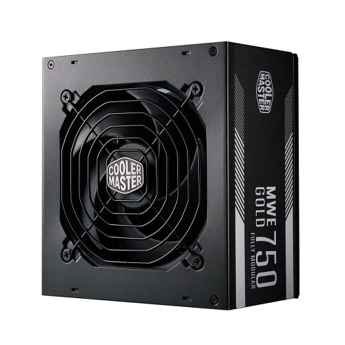Fuente de poder Cooler Master MWE 750, 750W, 80 Plus Gold, Full Modular - MPY-7501-AFAAG-US