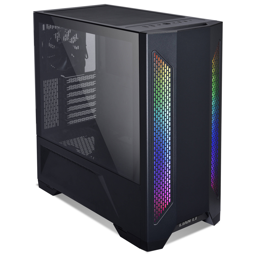Gabinete Lian Li LANCOOL II BLACK, LED RGB 8 Modos de iluminación, ATX, Cristal Templado, LANCOOL2-X - Image 2