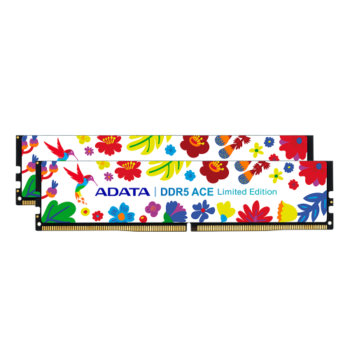 Memoria Ram Adata ACE 6400 32GB (2x16), DDR5, 5600MT/s (XMP: 6400MT/s), Edición Limitada, AC5U640016G8-DCACAL, /MAX. 1 X CLIENTE