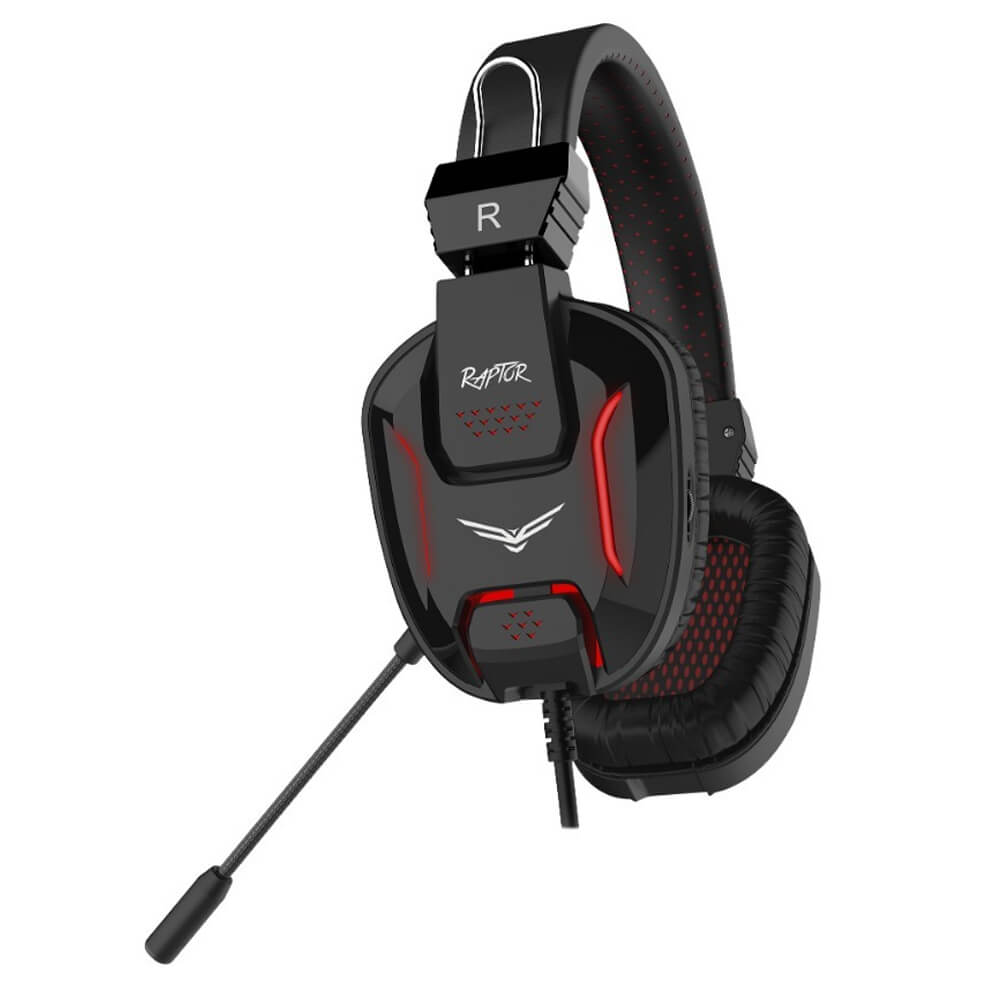 Diadema Gamer Naceb NA-0312 Raptor, Microfono, Jack 3.5mm x2 + USB - Image 2