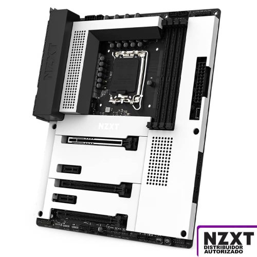 Tarjeta Madre NZXT N7 Z790, Blanco, LGA 1700, Intel Z790, DDR5, Placa Base ATX, Bluetooth V5.2, Intel Socket LGA 1700 for Intel 13th and 12th Generation, N7-Z79XT-W1