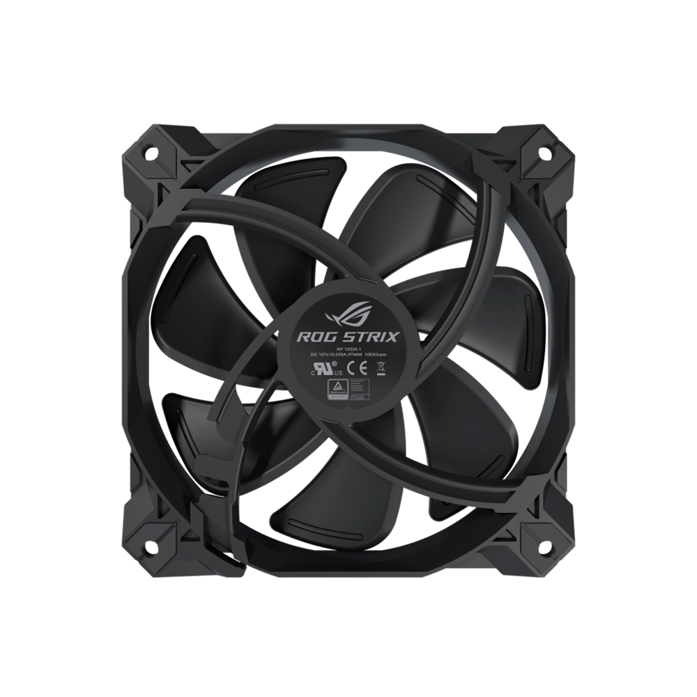 Ventilador ASUS ROG STRIX XF 120, 120mm, 1800 RPM, Negro, ROG STRIX XF 120, GX23, PRE-FIN - Image 2