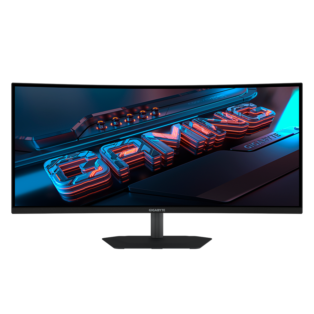 Monitor Gamer Curvo Gigabyte GS34WQC LCD 34", 3440x1440, Ultra Wide Quad HD, 120Hz, HDMI/DisplayPort, Negro, GS34WQCA