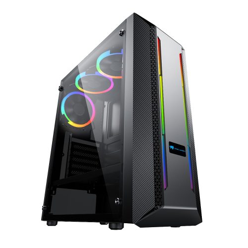 Gabinete Yaguaret Aeolus RGB, Cristal Templado, ATX, Micro ATX, Mini ITX, USB 3.0, CGAEOLUSYGT