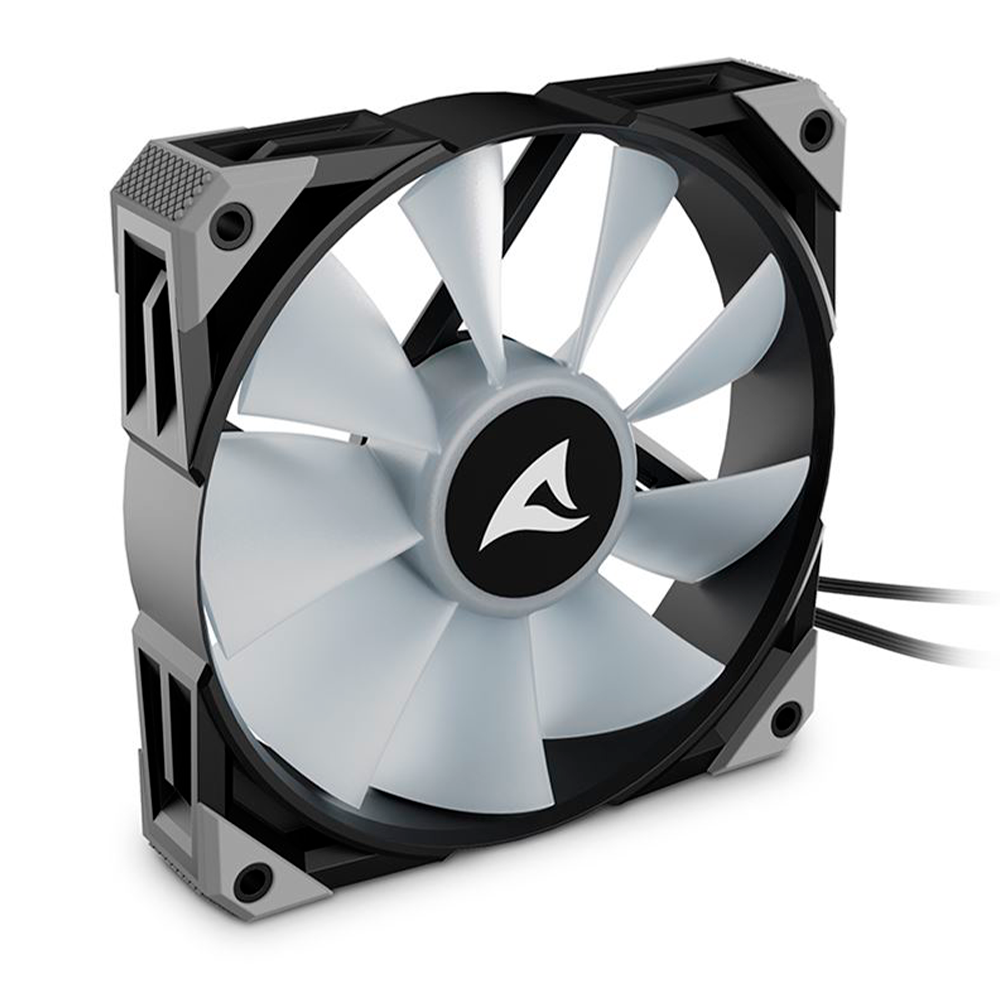 Ventilador Sharkoon Rebel F50, RGB, 120mm, 4 pin, 600~2.000 rpm±10 %, REBEL F50 RGB BLACK - Image 4