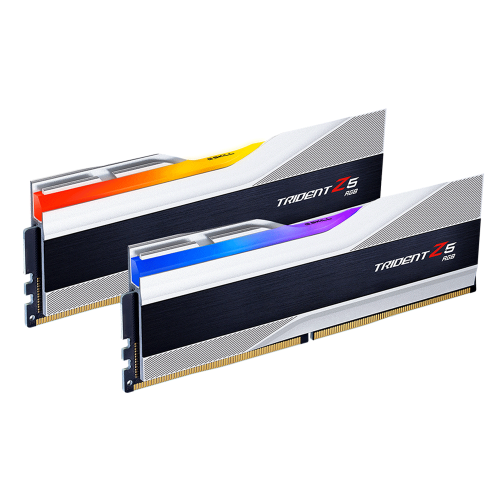 Memoria RAM 32GB DDR5 GSkill Trident Z5 RGB 5600Mhz Blancas, Kit 2x16GB, F5-5600J3636C16GX2-TZ5RS, PROMOG.S. /MAX. 1 X CLIENTE