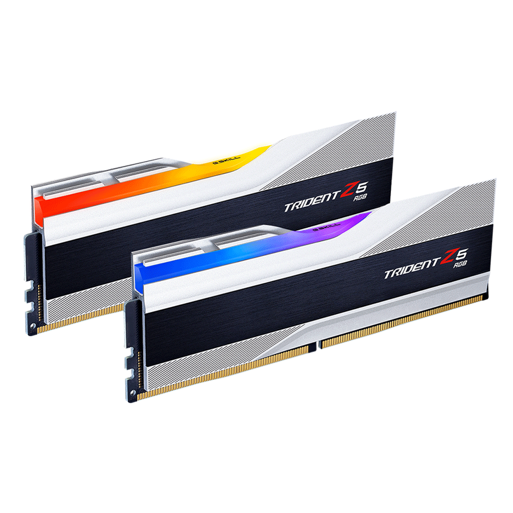 Memoria RAM 32GB DDR5 GSkill Trident Z5 RGB 5600Mhz Blancas, Kit 2x16GB, F5-5600J3636C16GX2-TZ5RS, PROMOG.S. /MAX. 1 X CLIENTE