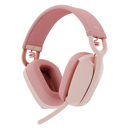 Audífonos con Micrófono Logitech Zone Vibe 100, Bluetooth, Inalámbrico, Rosa, 981-001223