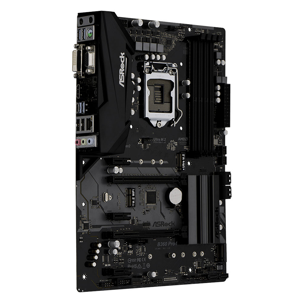 Tarjeta Madre Asrock B360 PRO 4 Socket 1151-V2 Intel B360 ATX, DDR4 - Image 4