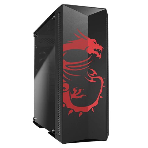 Gabinete MSI MAG Gungnir 100D, Cristal Templado, Black, USB 3.0, ATX
