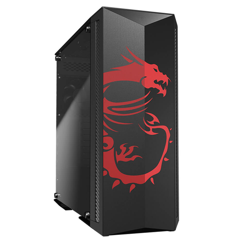 Gabinete MSI MAG Gungnir 100D, Cristal Templado, Black, USB 3.0, ATX