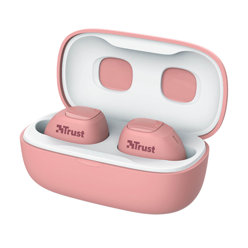 Audifonos Wireless Trust Nika Compact, Pink, 23905 - Image 3