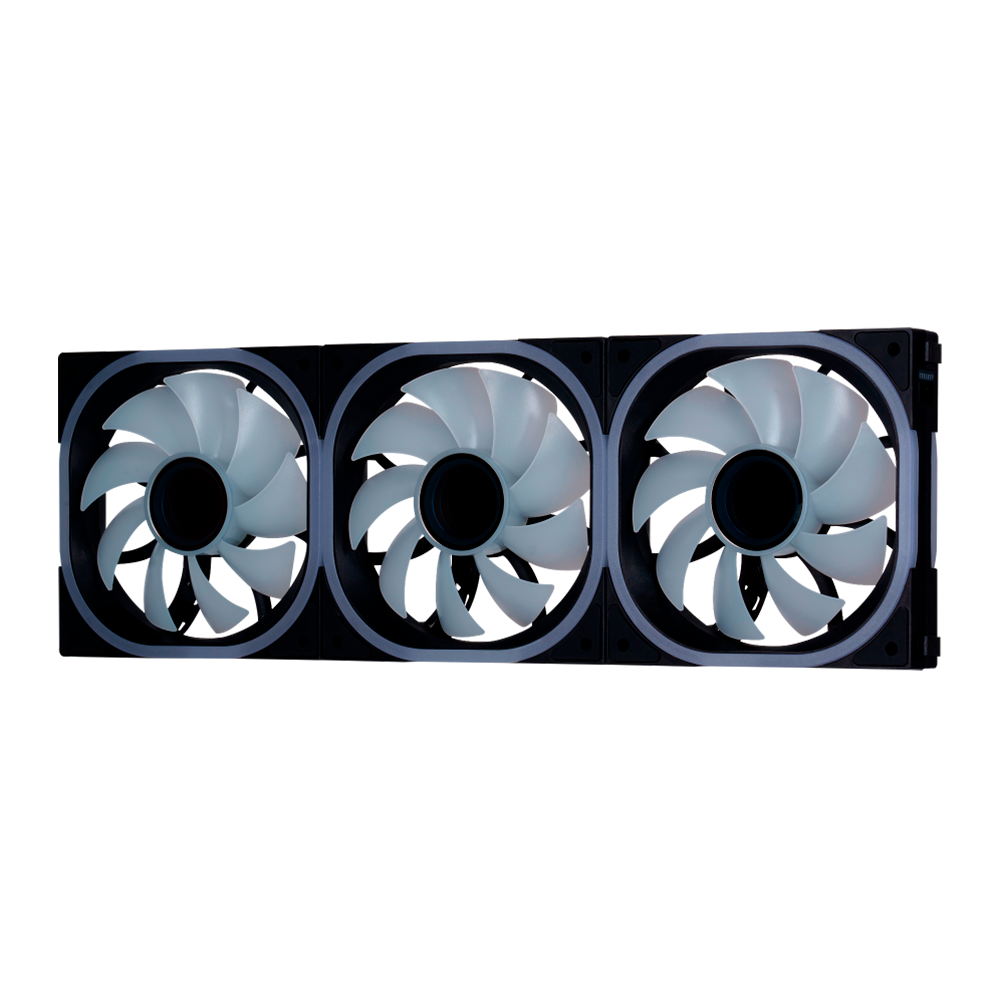 Kit 3 Ventiladores Game Factor FKG500, Modular, Argb, 120MM, 1900Rpm, Negro, FKG500-BK - Image 3