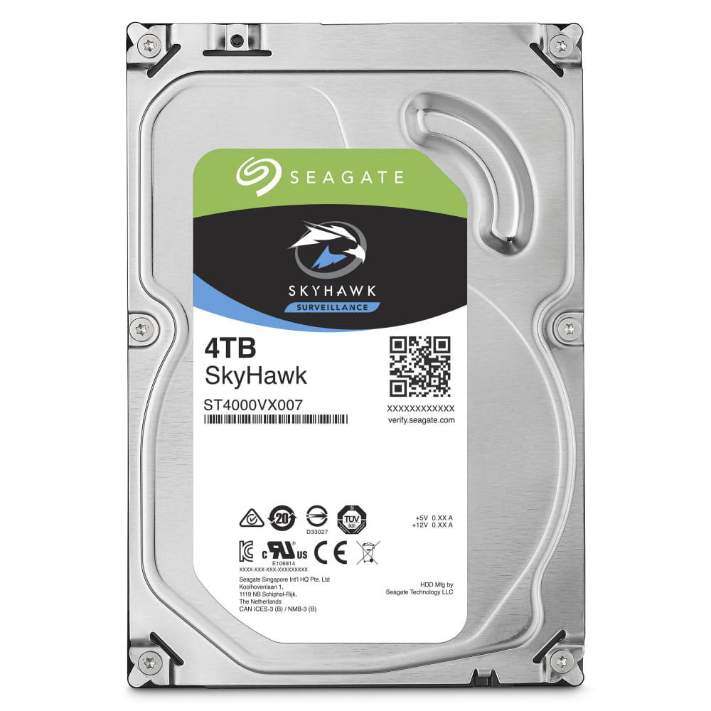 Disco Duro Interno 4TB 3.5" SATA3 5200RPM, 256MB Cache/ Nuevo Seagate SkyHawk - ST4000VX00 - Image 4