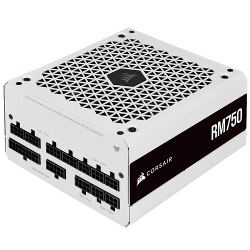 Fuente de Poder Corsair RM750 80 PLUS Gold, 24-pin ATX, 140mm, 750W, Blanco, CP-9020231-NA, PROMO CORSAIR