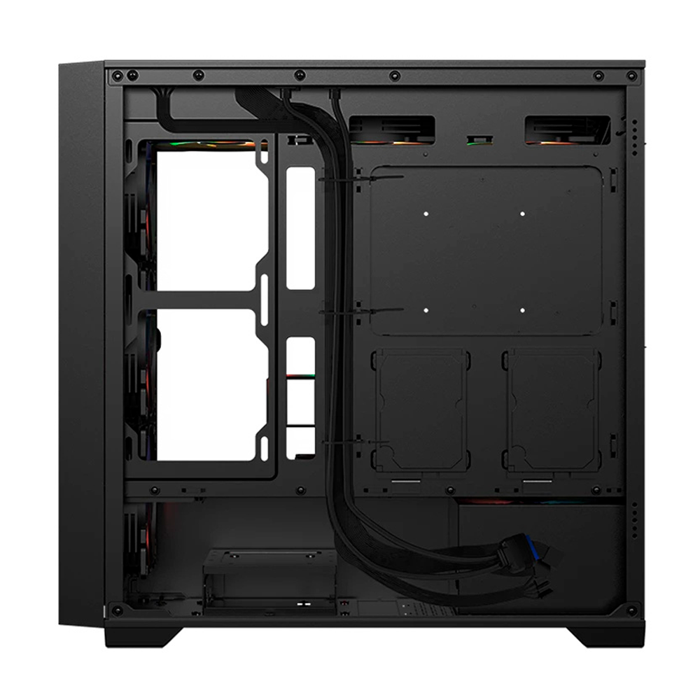Gabinete Balam Rush Carbono Twin Mate 8000, Midi-Tower, Micro-ATX/Mini-ITX, USB 3.0/2.0, Sin Fuente, 4 Ventiladores RGB Instalados, Negro, BR-938778 - Image 6