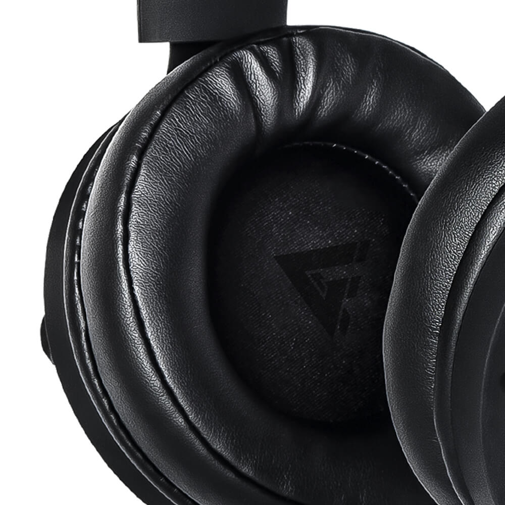 Diadema Gamer Game Factor HSG601 Negro con Microfono + Amplificador 7.1 Canales Envolvente, Jack 3.5mm x2 + USB, Super Bass, Stand para Diadema Incluido - Image 3