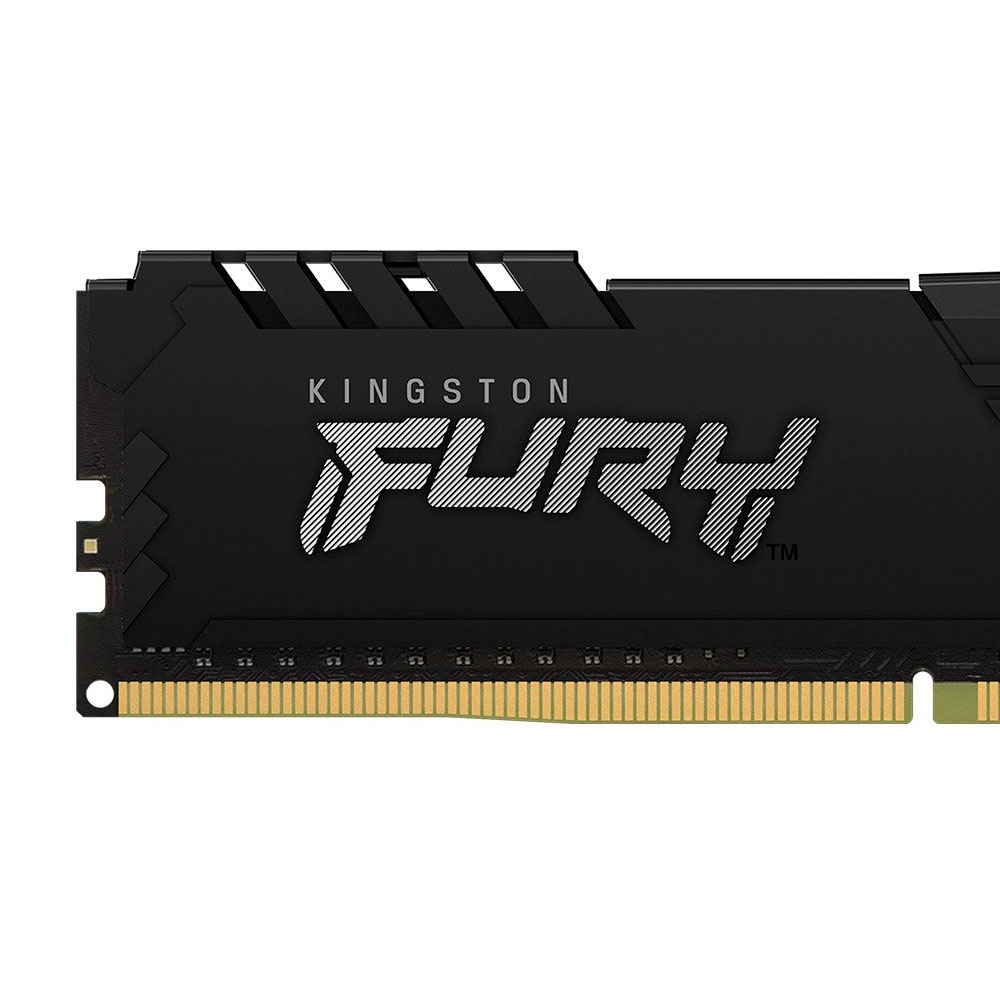Memoria RAM DDR4 32GB 2666MHz Kingston Fury Beast 1 Modulo Negro KF426C16BB/32 /MAX. 1 X CLIENTE - Image 2