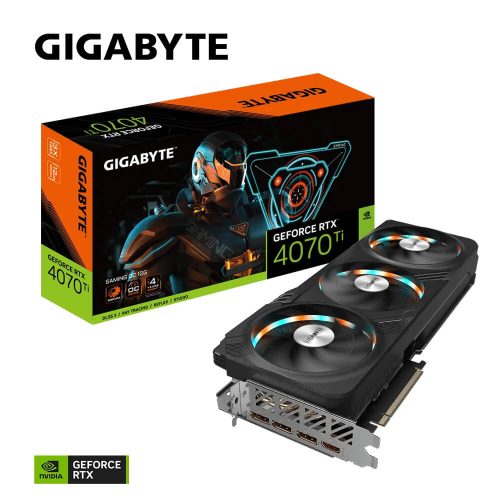 Tarjeta de Video Gigabyte NVIDIA GeForce RTX 4070 Ti GAMING OC 12G, 12GB 192-bit GDDR6X, PCI Express 4.0, GV-N407TGAMING OC-12, 3 AÑOS DE GARANTIA NACIONAL