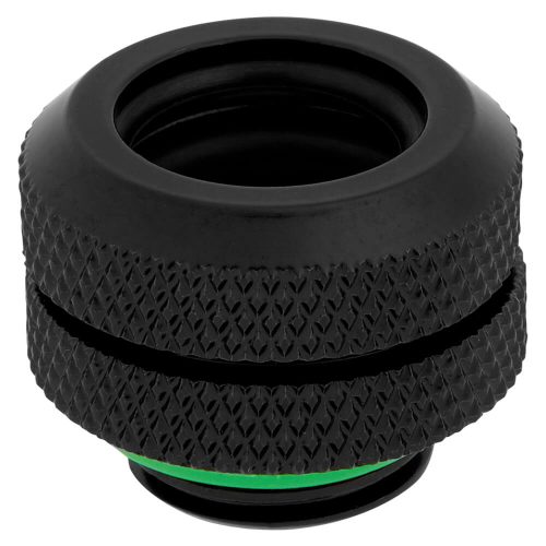 Fitting 12mm DE Corsair Hydro X Series XF Hardline, Pack de 4 unidades, Negro, CX-9052001-WW
