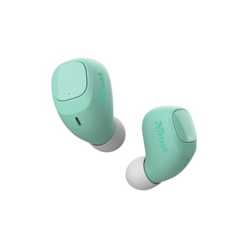 Audifonos Wireless Trust Nika Compact, Mint, 23906