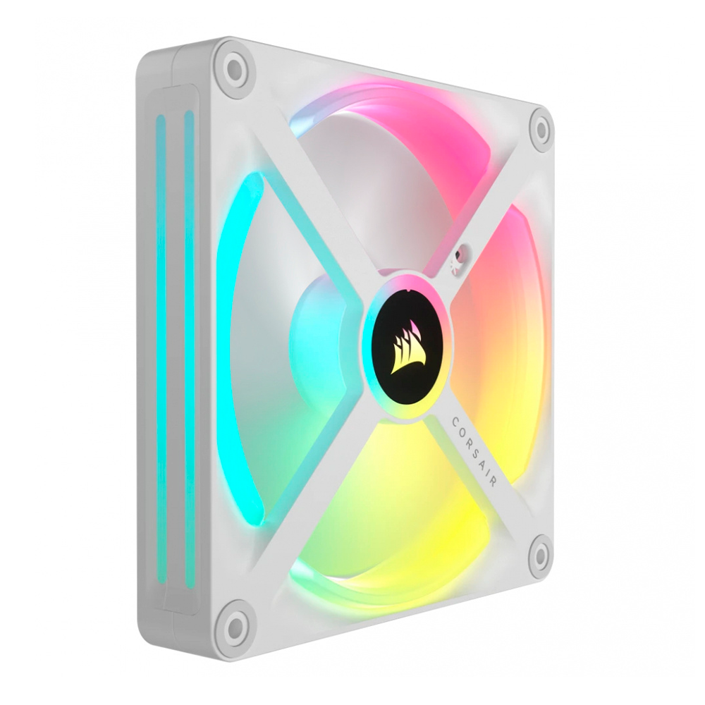 Ventilador Corsair ICUE LINK QX140 RGB, 140mm, 480-2000RPM, Blanco, CO-9051007-WW - Image 5