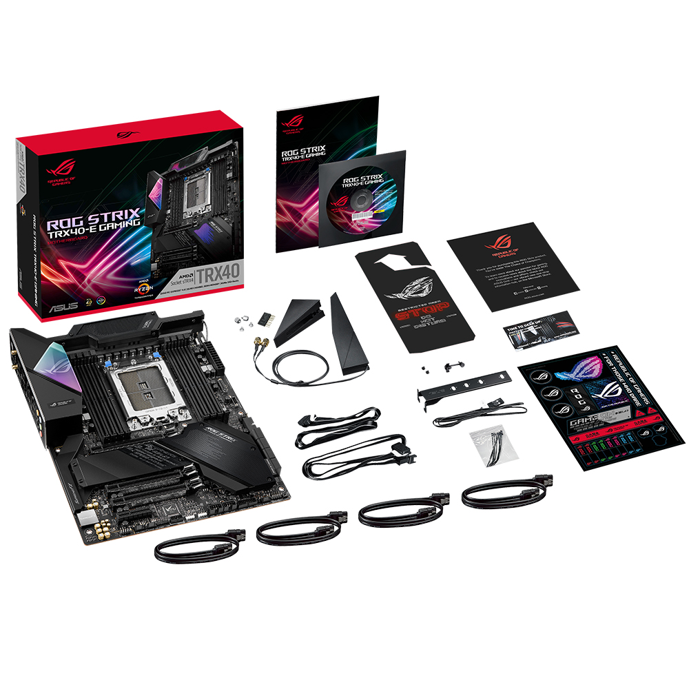Tarjeta Madre Asus ROG STRIX TRX40-E, RGB Aura SYNC, Socket sTRX4 AMD TR40 E-ATX, DDR4 - Image 8